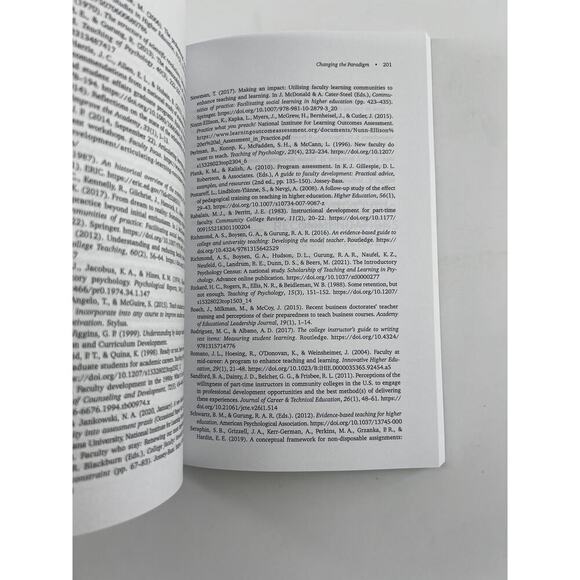 Transforming Introductory Psychology College Professor Psych APA Book New - Picture 2 of 6